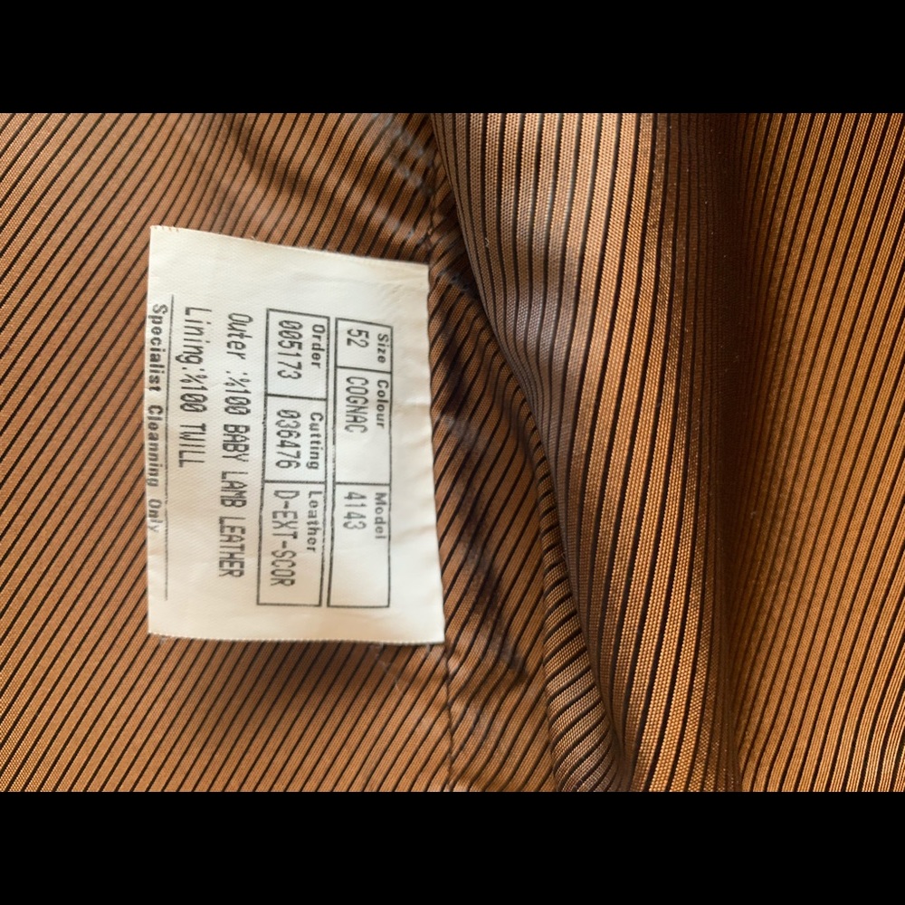 Authentic lamb leather jacket - Picture 4 of 6